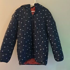 Cater’s jacket youth girls size 7 with hearts, in good condition.